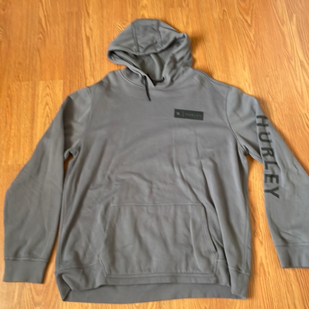 XXL Grey Hurley hoodie sweater